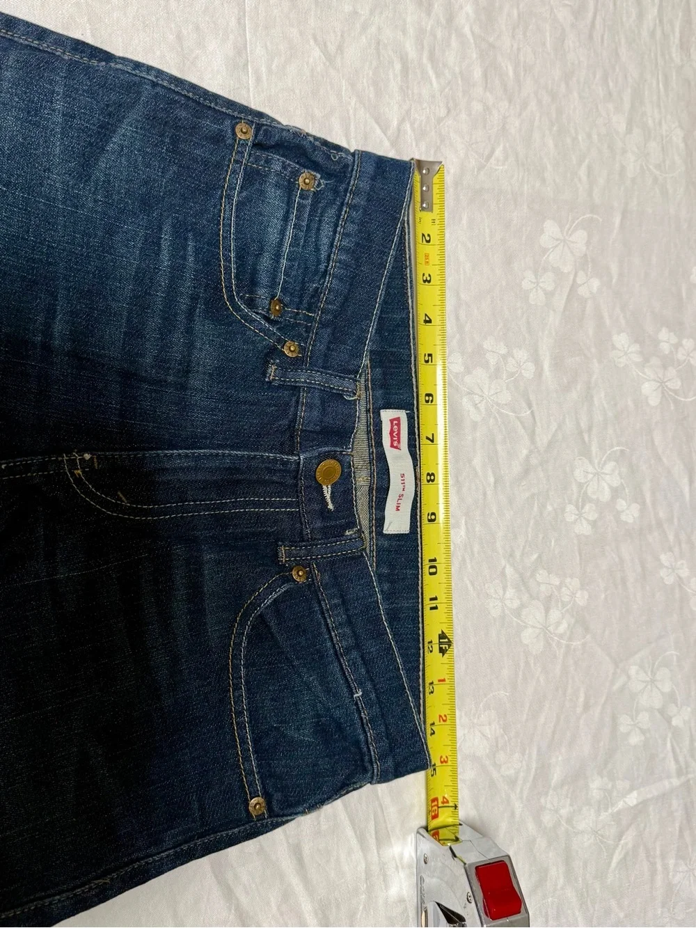 Levi's Men's Straight-Leg Dark Indigo Jeans 16 Reg W28x L28